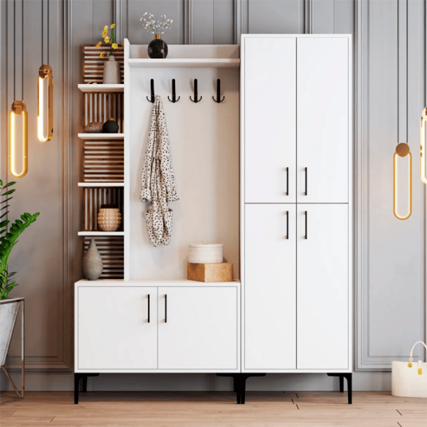 Dulap pentru antreu Trendy Sala Stand Viyana DA PAL / White photo 2