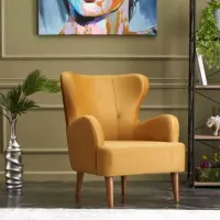 Fotoliu Trendy Karina Brown Yellow photo 4