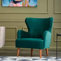 Fotoliu Trendy Karina Brown Green photo 3