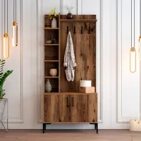 Шкаф для прихожей Trendy Sala Stand Viyana D ДСП / Oak photo 2