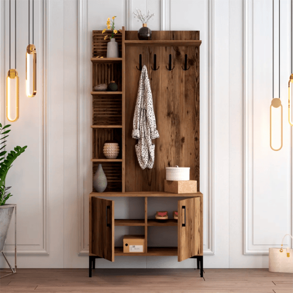 Шкаф для прихожей Trendy Sala Stand Viyana D ДСП / Oak photo 4