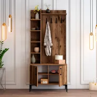 Шкаф для прихожей Trendy Sala Stand Viyana D ДСП / Oak photo 4