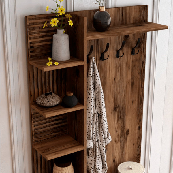 Шкаф для прихожей Trendy Sala Stand Viyana D ДСП / Oak photo 5
