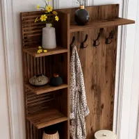 Шкаф для прихожей Trendy Sala Stand Viyana D ДСП / Oak photo 5