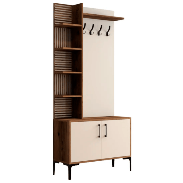 Dulap pentru antreu Trendy Sala Stand Viyana D PAL / White photo 1