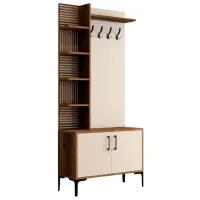 Dulap pentru antreu Trendy Sala Stand Viyana D PAL / White
