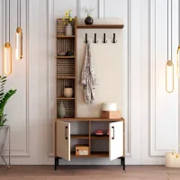 Dulap pentru antreu Trendy Sala Stand Viyana D PAL / White photo 4