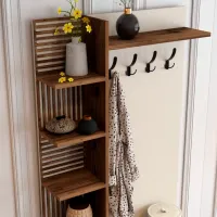Dulap pentru antreu Trendy Sala Stand Viyana D PAL / White photo 5