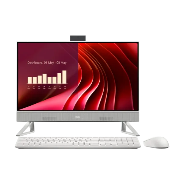All-in-One PC Dell AIO 23.8" Full HD Core Ultra 7/ EC24250/ 16 GB/ 1 TB/ White photo 1