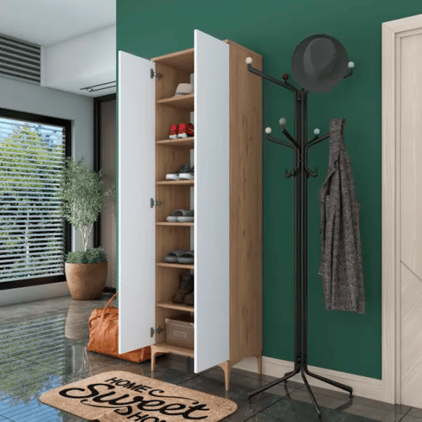 Dulap pentru antreu Trendy Sala Stand EA116 PAL / White photo 9