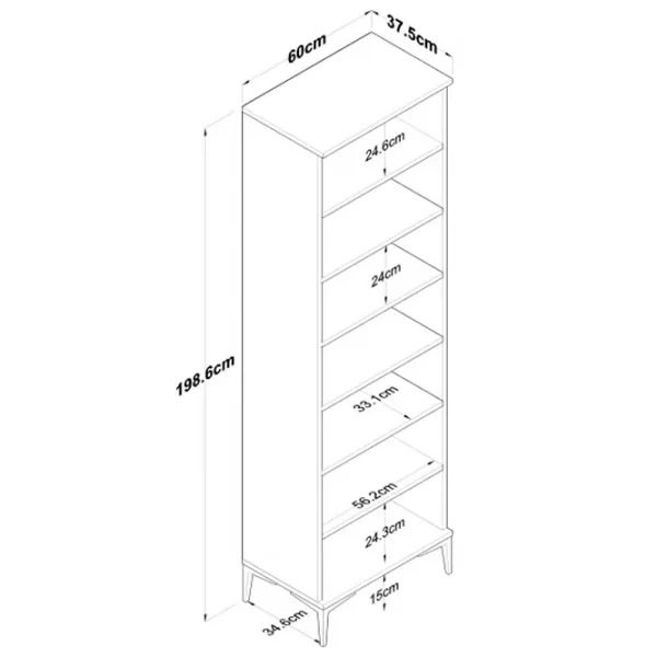 Dulap pentru antreu Trendy Sala Stand EA116 PAL / White photo 10