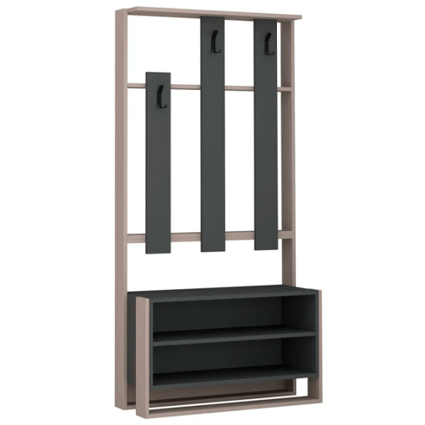 Шкаф для прихожей Trendy Sala Stand Chester ДСП / Антрацит photo 1
