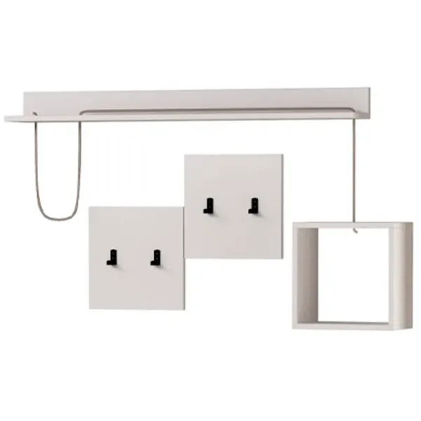 Set pentru antreu Trendy Sala Stand Holdon PAL / White photo 3