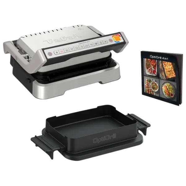 Электрогриль Tefal GC774D30 Контактный, Барбекю / 2100 Вт / Черный Нержавеющая сталь photo 4