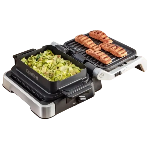 Электрогриль Tefal GC774D30 Контактный, Барбекю / 2100 Вт / Черный Нержавеющая сталь photo 6