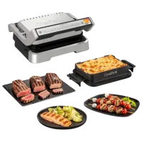Электрогриль Tefal GC774D30 Контактный, Барбекю / 2100 Вт / Черный Нержавеющая сталь photo 8