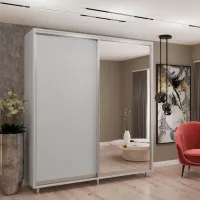 Dulap My-Style Cupe 160 x 60 x 230 / PAL / Ashen photo 3