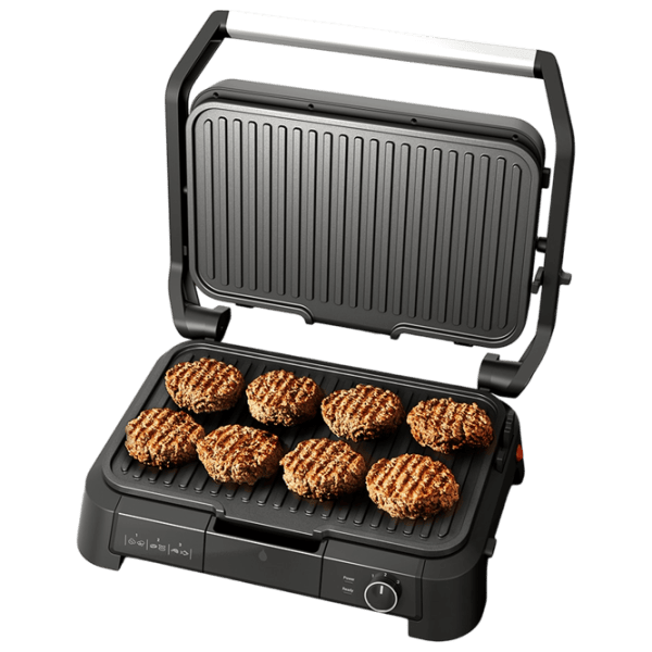 Grill electric Tefal GC520DE0 Contact / 2000 W / Inox Black photo 4