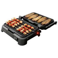 Электрогриль Tefal GC520DE0 Контактный / 2000 Вт / Нержавеющая сталь Черный photo 5