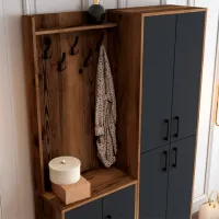 Шкаф для прихожей Trendy Sala Stand Berlin BA ДСП / Антрацит photo 5