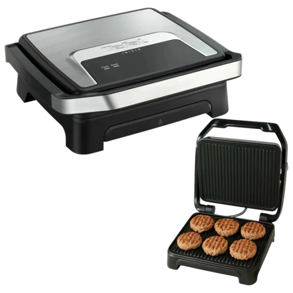 Grill electric Tefal GC271D10 Contact / 2000 W / Black Inox photo 6