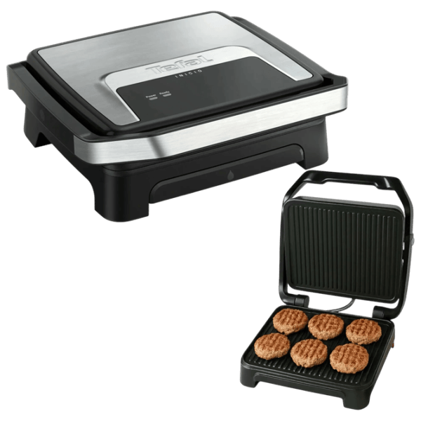 Grill electric Tefal GC271D10 Contact / 2000 W / Black Inox photo 6