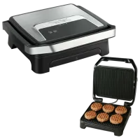 Grill electric Tefal GC271D10 Contact / 2000 W / Black Inox photo 6