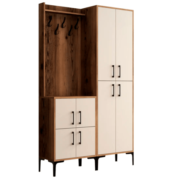 Dulap pentru antreu Trendy Sala Stand Berlin BA PAL / Cream photo 1