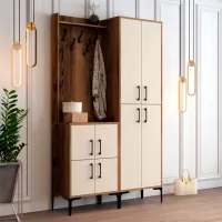Dulap pentru antreu Trendy Sala Stand Berlin BA PAL / Cream photo 3