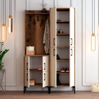 Dulap pentru antreu Trendy Sala Stand Berlin BA PAL / Cream photo 4
