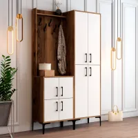 Dulap pentru antreu Trendy Sala Stand Berlin BA PAL / White photo 2