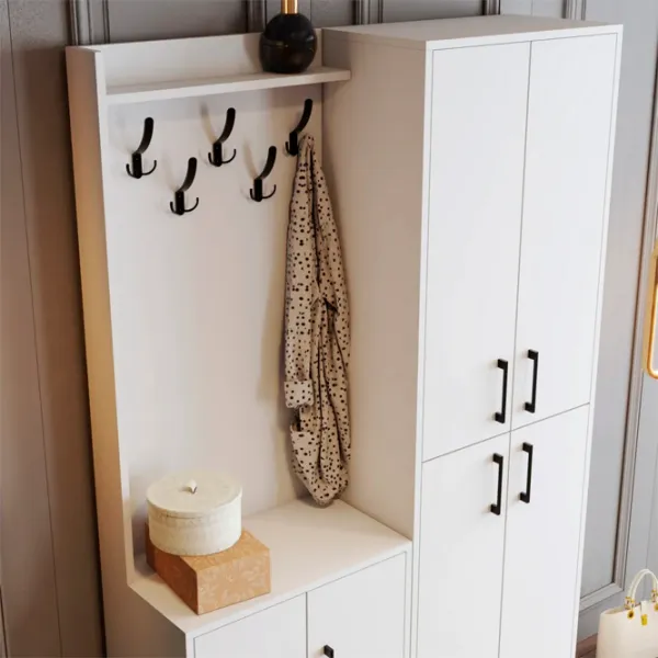 Dulap pentru antreu Trendy Sala Stand Berlin BA PAL / White photo 4