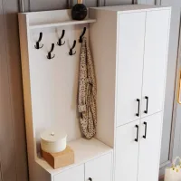 Dulap pentru antreu Trendy Sala Stand Berlin BA PAL / White photo 4
