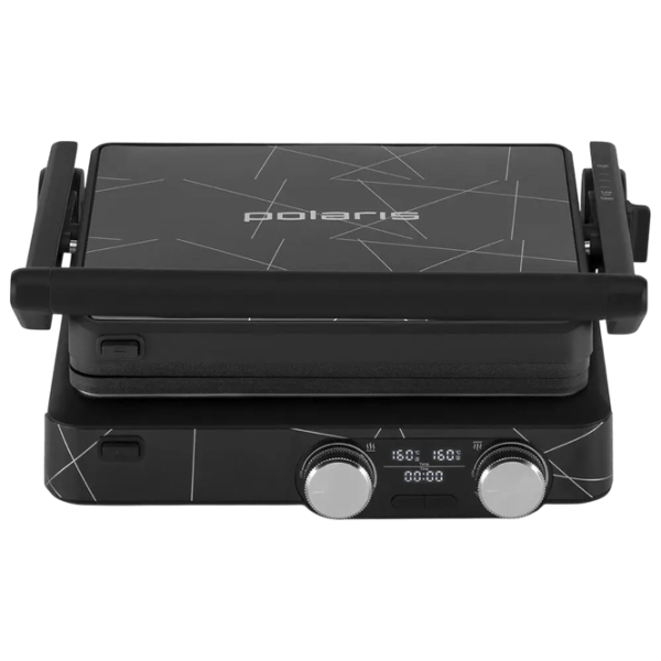 Grill electric Polaris PGP 2502 Contact, Barbecue / 2000 W / Black photo 1