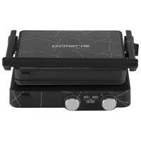 Grill electric Polaris PGP 2502 Contact, Barbecue / 2000 W / Black