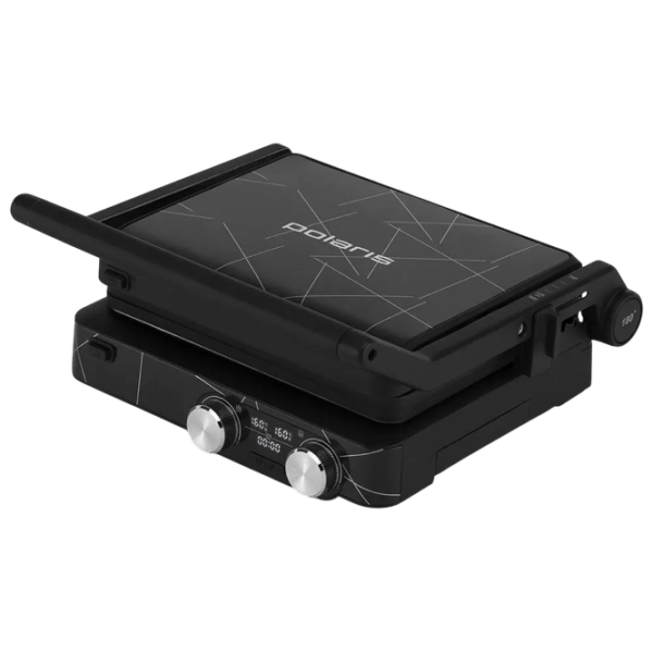 Grill electric Polaris PGP 2502 Contact, Barbecue / 2000 W / Black photo 9