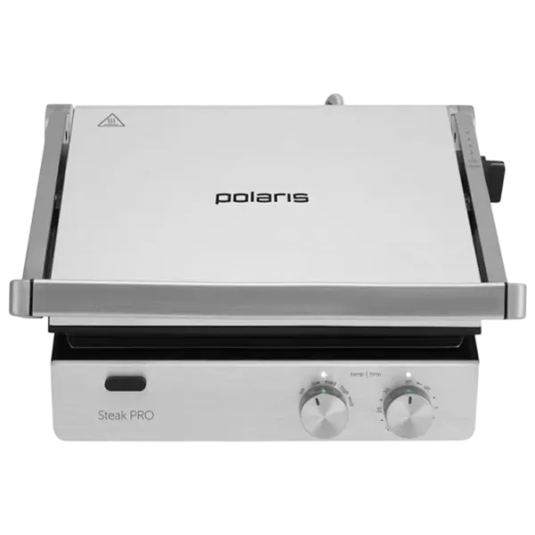 Grill electric Polaris PGP 2803 Contact / 2000 W / Black Inox photo 1