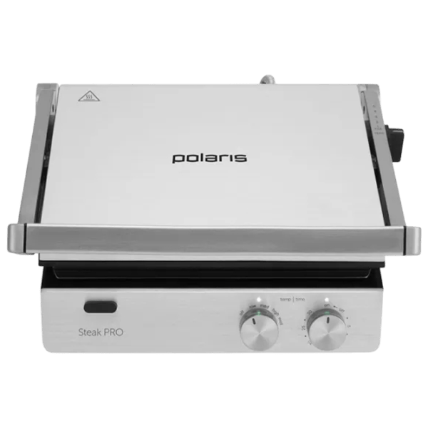 Grill electric Polaris PGP 2803 Contact / 2000 W / Black Inox photo 1