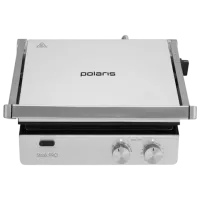 Grill electric Polaris PGP 2803 Contact / 2000 W / Black Inox