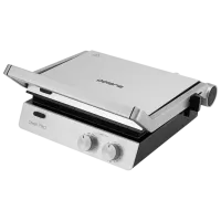 Grill electric Polaris PGP 2803 Contact / 2000 W / Black Inox photo 2