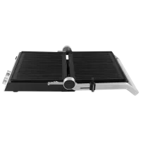 Grill electric Polaris PGP 2803 Contact / 2000 W / Black Inox photo 5