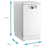 Mașină de spălat vase Beko BDFS26020WQ Full size / White photo 6