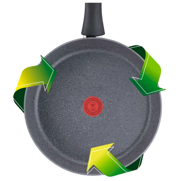 Сковорода Tefal Hard Stone D4561932 Вок / 28 см / Серый photo 6