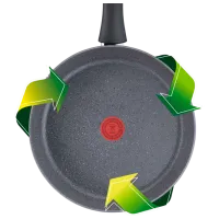 Сковорода Tefal Hard Stone D4561932 Вок / 28 см / Серый photo 6