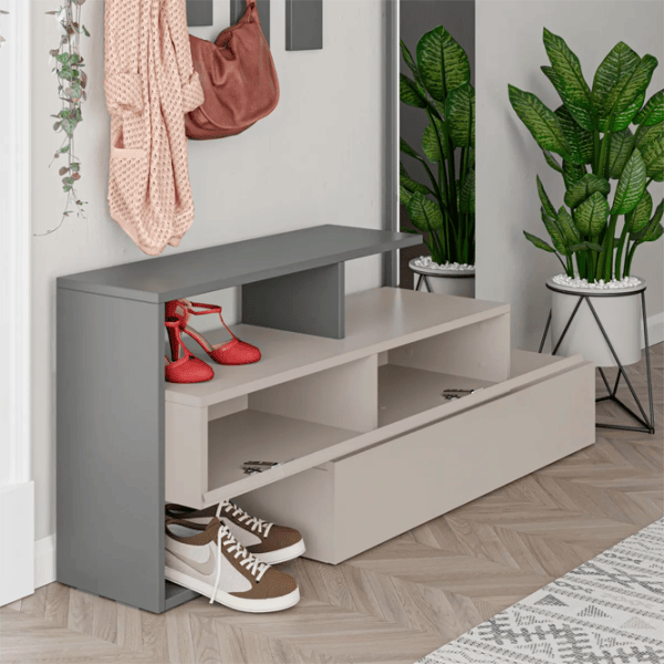 Dulap pentru antreu Trendy Sala Stand Ramda PAL / Gray photo 5
