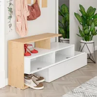 Dulap pentru antreu Trendy Sala Stand Ramda PAL / White photo 4