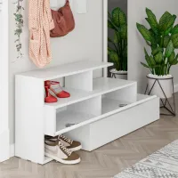 Dulap pentru antreu Trendy Sala Stand Ramda PAL / White photo 4