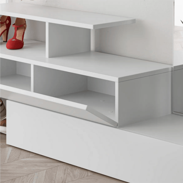 Шкаф для прихожей Trendy Sala Stand Ramda ДСП / White photo 5
