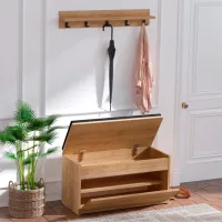 Dulap pentru antreu Trendy Sala Stand Boby PAL / Oak photo 5