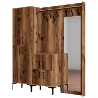 Dulap pentru antreu Trendy Sala Stand Berlin ABC PAL / Oak